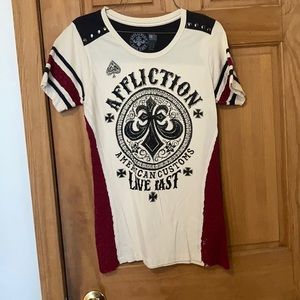 Women’s Affliction T-Shirt Medium